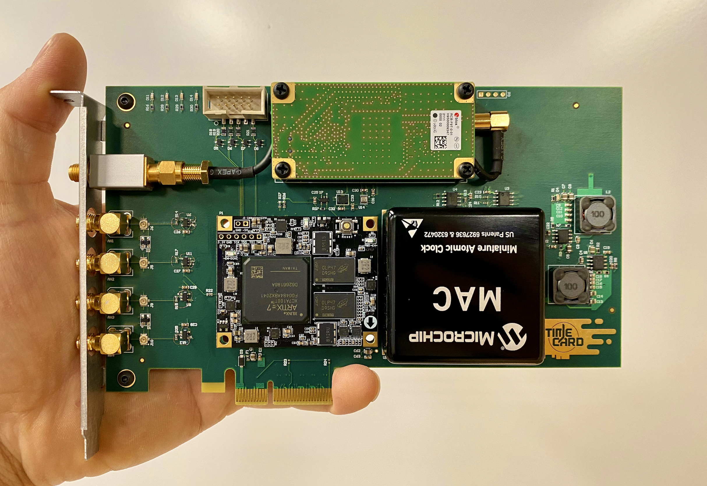 Picture of a Time Card device